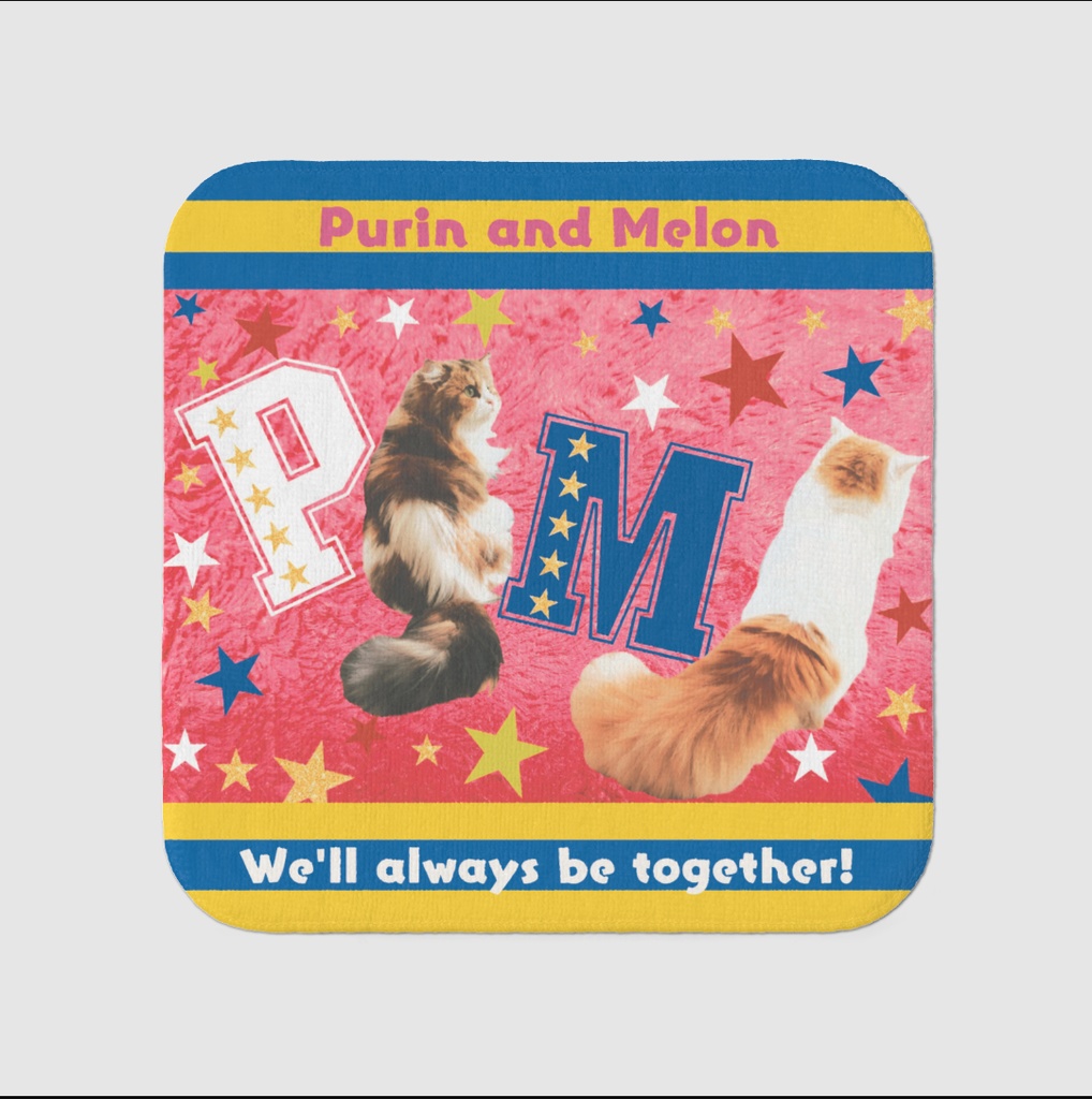 ぷりめろタオル 「P★M」シリーズ 大/小