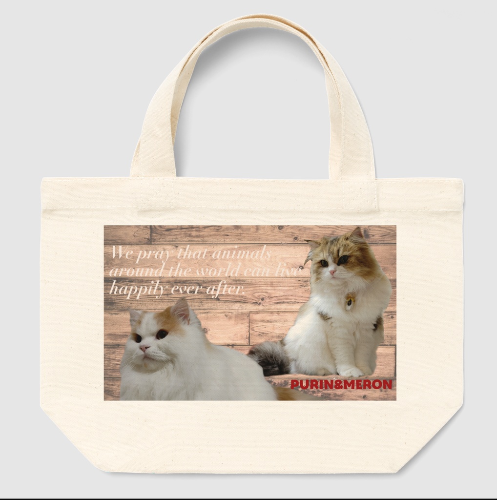 ぷりめろトートバック「Wood Dream」バージョンアップモデル サイズ3展開 S/M/L