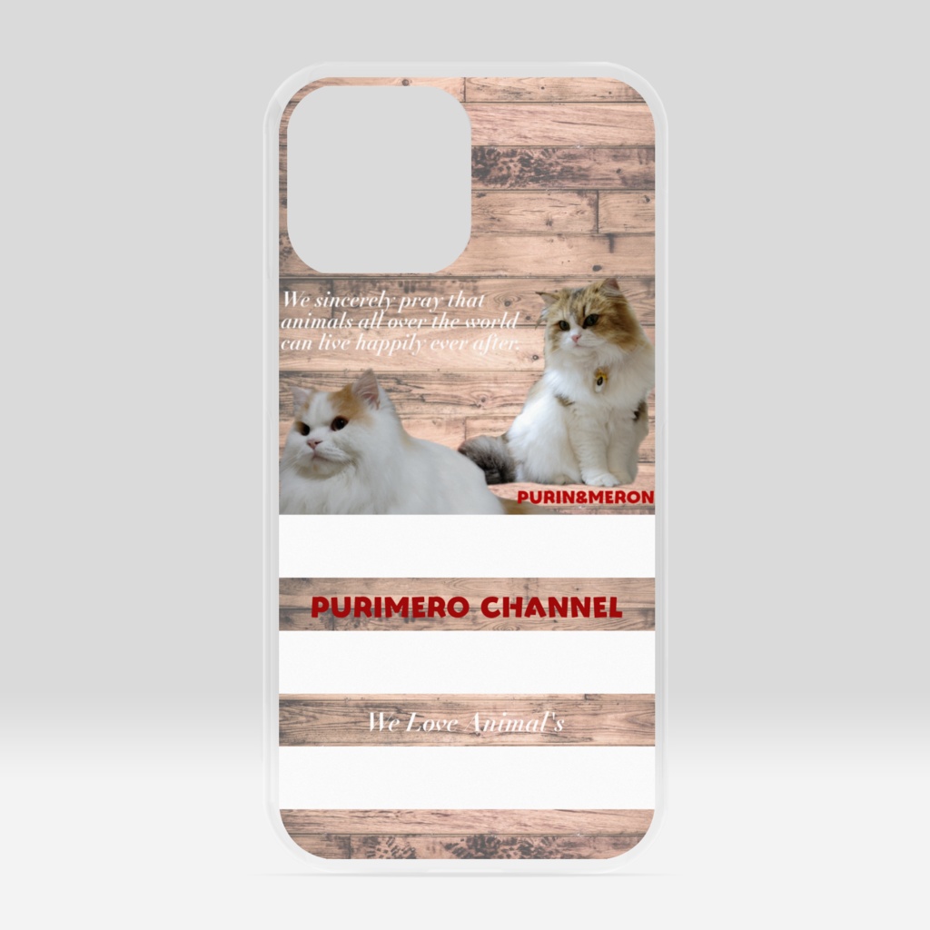 ぷりめろiPhoneケースクリア「Wood Dream」バージョンアップモデル　iPhone13/13Pro/13ProMax 13シリーズ以下はご相談下さい💕