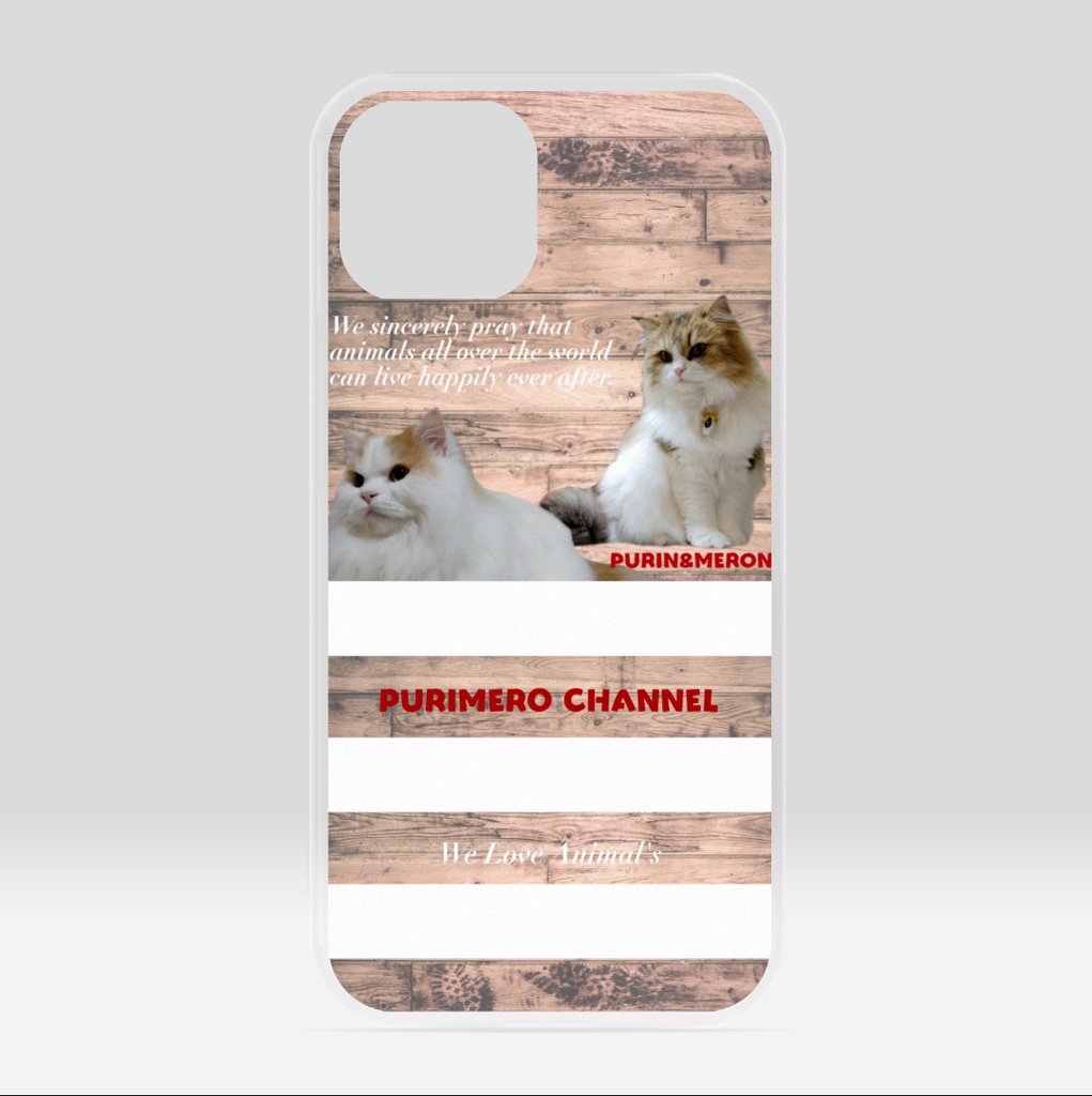 ぷりめろiPhoneケースクリア「Wood Dream」バージョンアップモデル iPhone13/13Pro/13ProMax 13シリーズ以下はご相談下さい💕