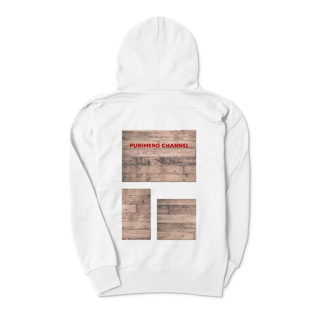 ぷりめろパーカー「Wood Dream」バージョンアップモデル カラー5色展開/サイズ4展開S~XL