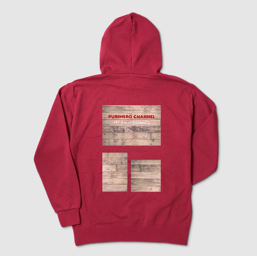 ぷりめろパーカー「Wood Dream」バージョンアップモデル カラー5色展開/サイズ4展開S~XL