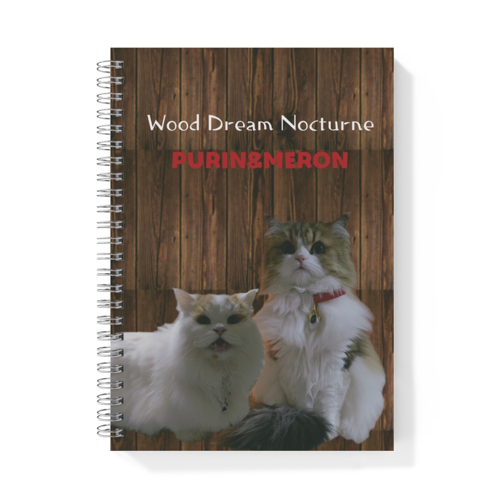 ぷりめろリングノート「Wood Dream Nocturne」サイズ2転換A5/B5