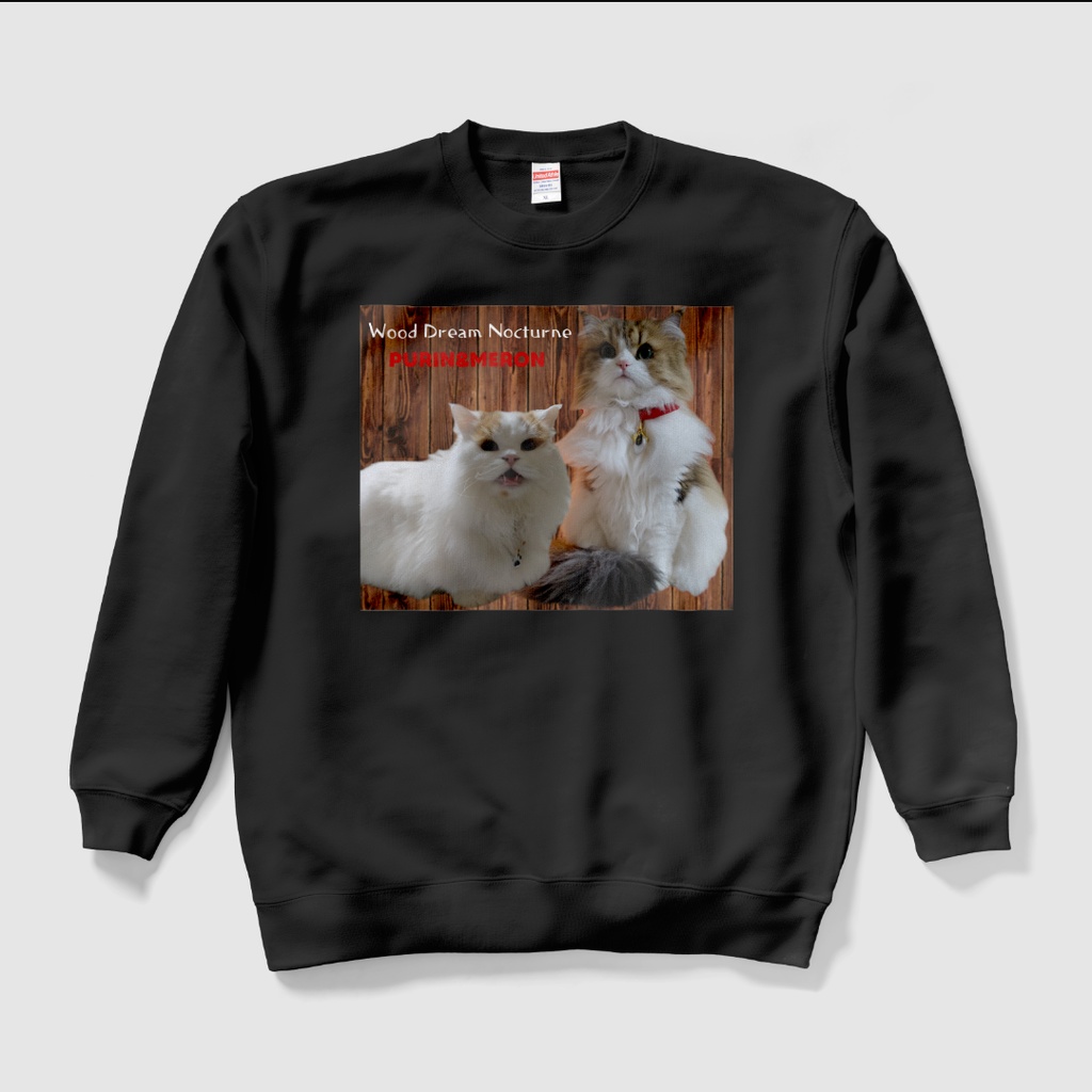 ぷりめろスウェット「Wood Dream Nocturne」カラー6展開 サイズ4展開 Unisex 男女兼用