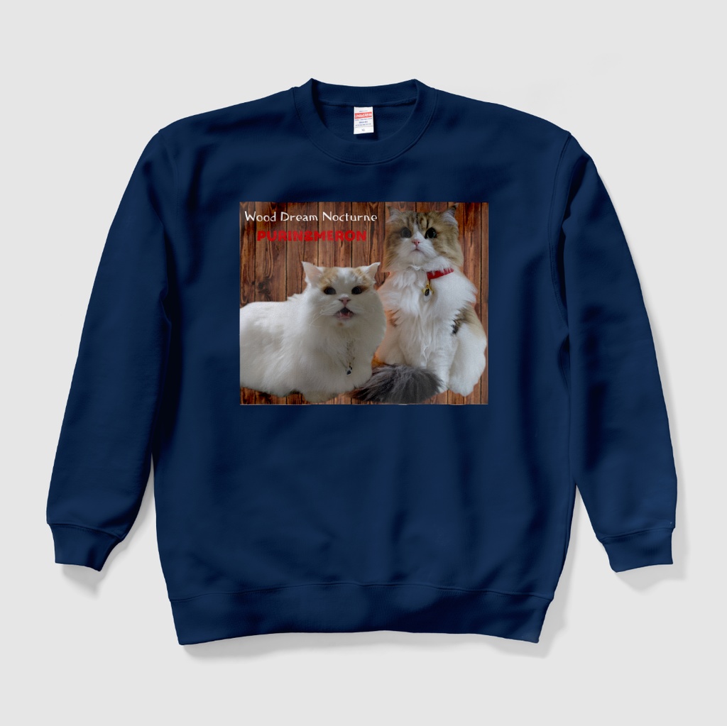ぷりめろスウェット「Wood Dream Nocturne」カラー6展開 サイズ4展開 Unisex 男女兼用