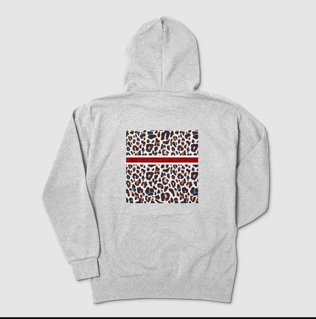ぷりめろパーカー「Colorful Leopard」カラー5色展開 サイズ4展開S/M/L/XL Unisex 男女兼用