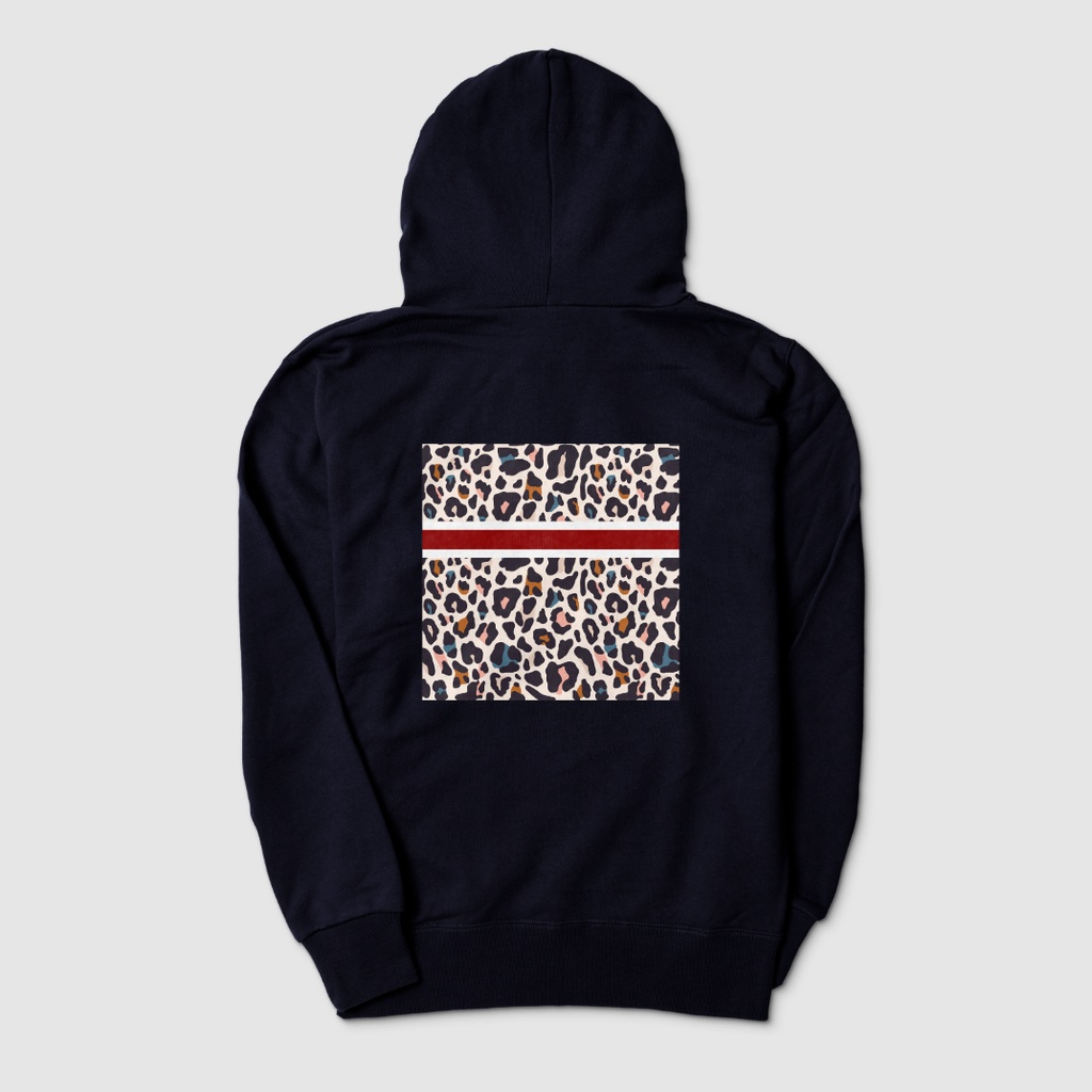 ぷりめろパーカー「Colorful Leopard」カラー5色展開 サイズ4展開S/M/L/XL Unisex 男女兼用