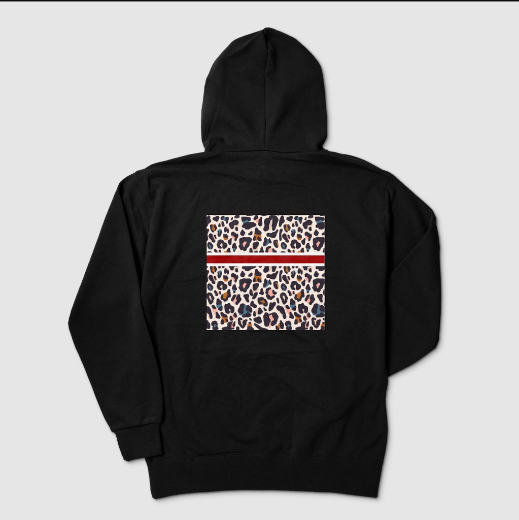 ぷりめろパーカー「Colorful Leopard」カラー5色展開 サイズ4展開S/M/L/XL Unisex 男女兼用