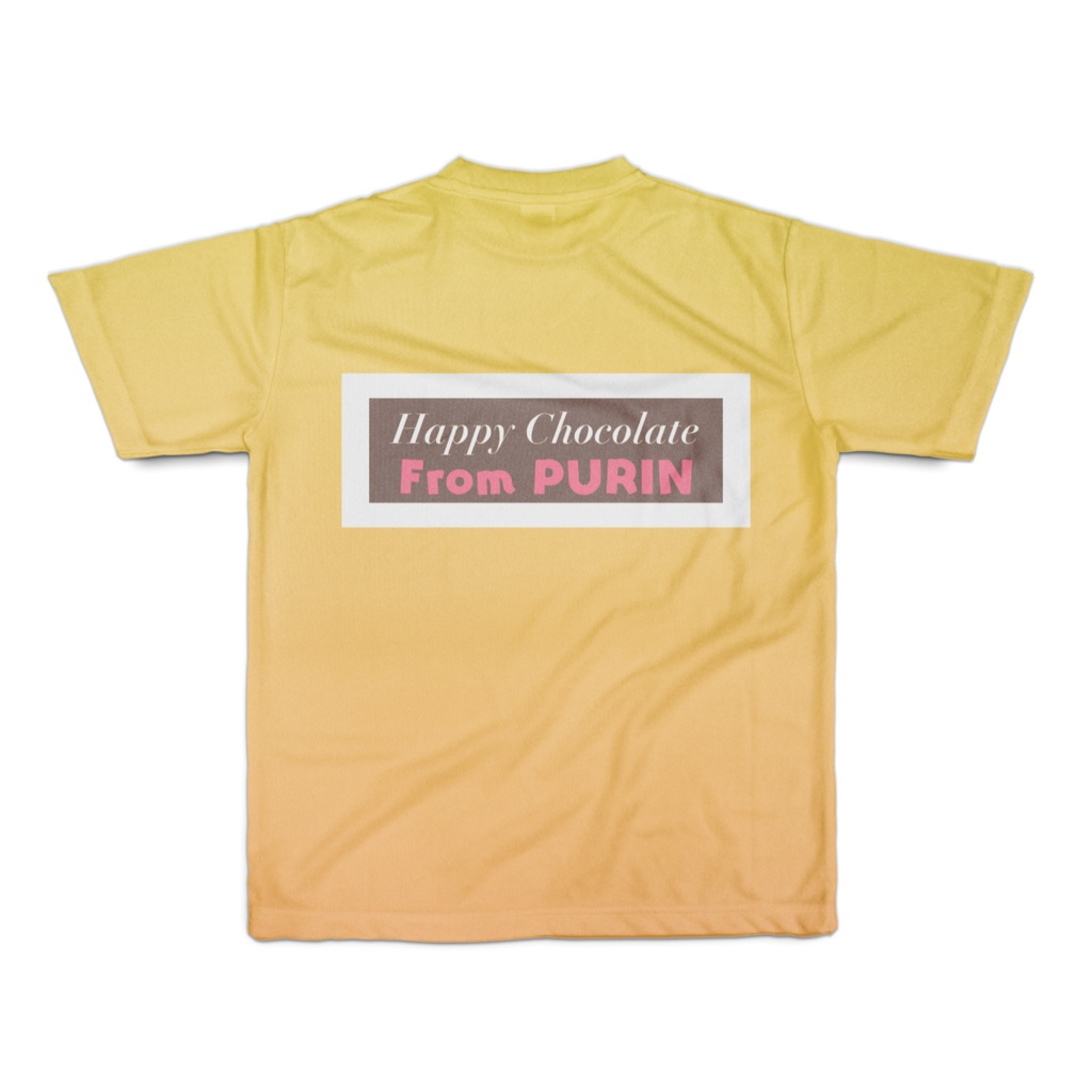 ぷりめろフルグラフィックTシャツ「Happy Chocolate♥From PURIN」