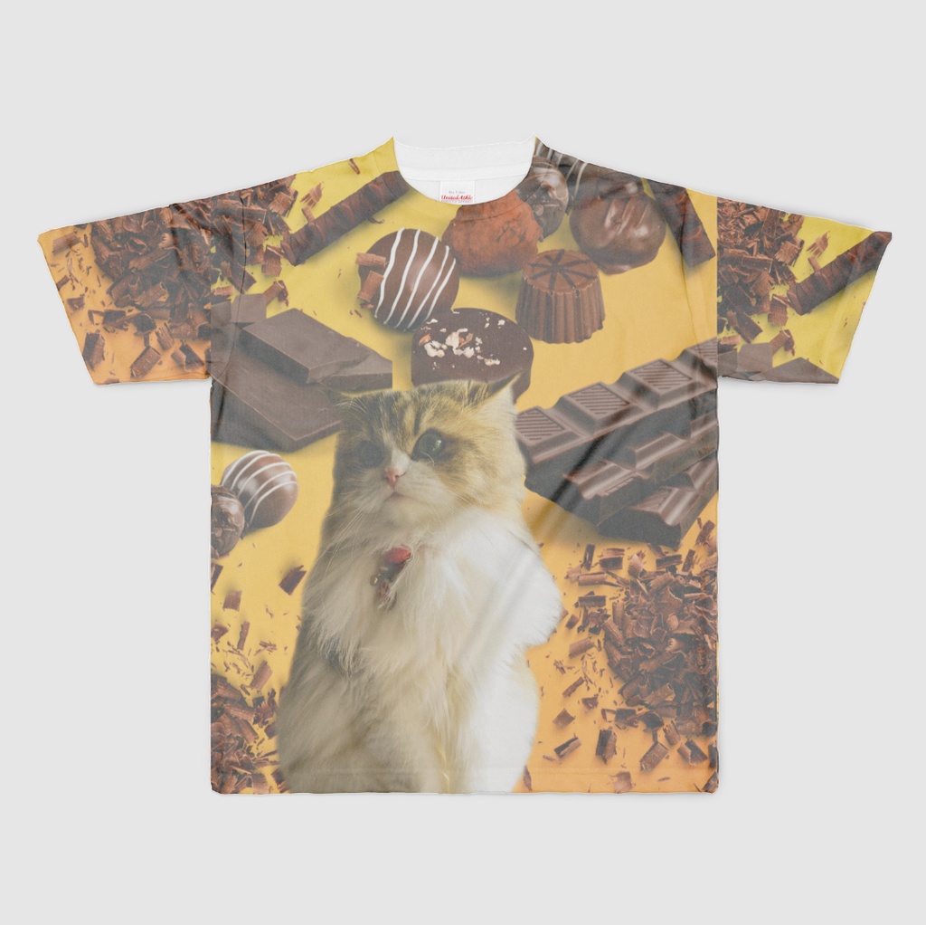 ぷりめろフルグラフィックTシャツ「Happy Chocolate♥From PURIN」