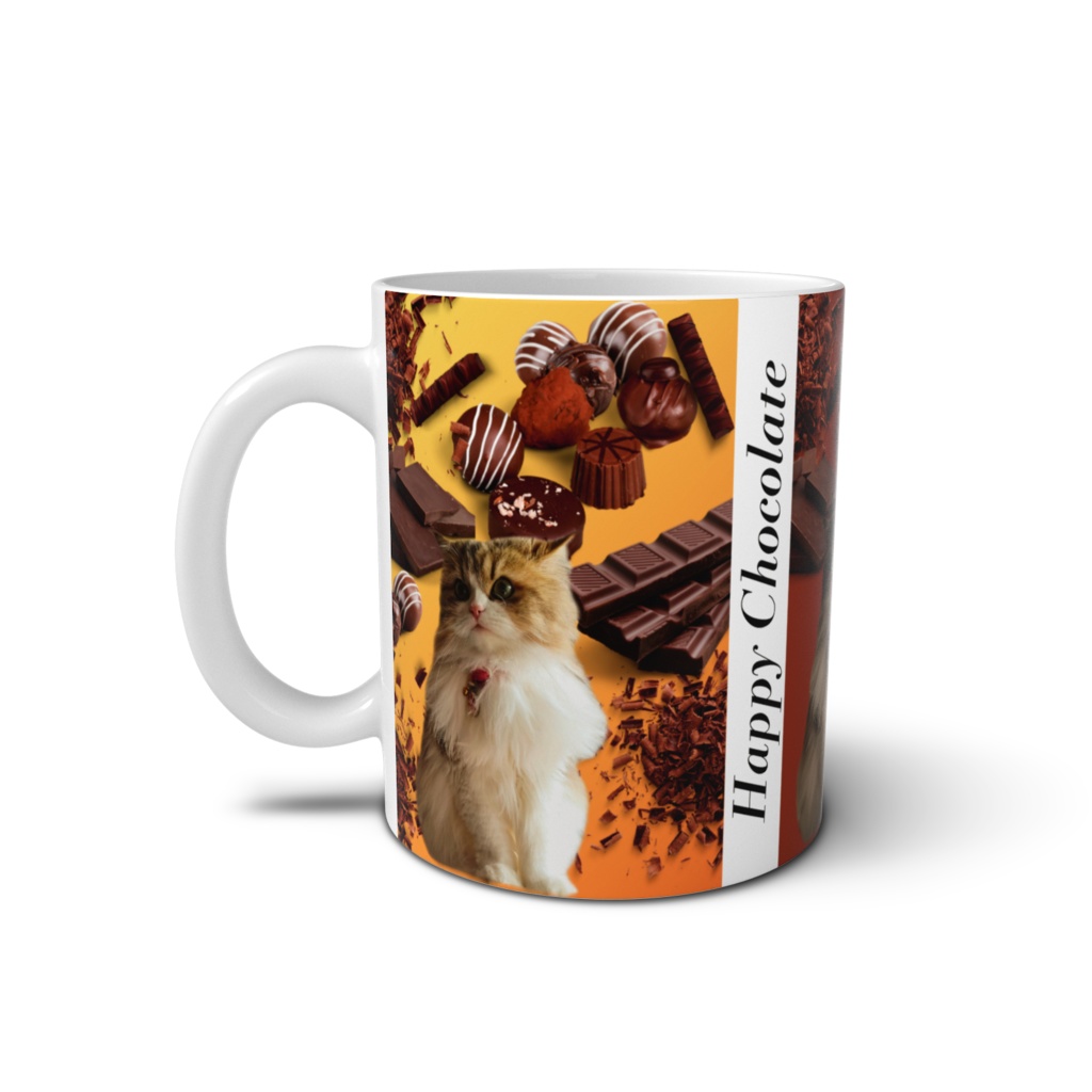 ぷりめろマグカップ「Happy Chocolate♥From PURIN」