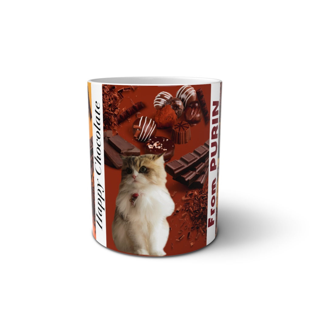 ぷりめろマグカップ「Happy Chocolate♥From PURIN」