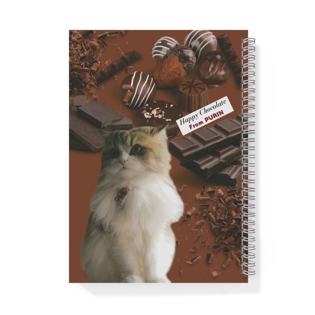 ぷりめろリングノート「Happy Chocolate♥From PURIN」B5サイズ
