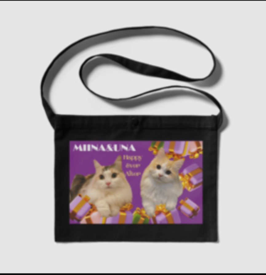 ぷりめろサコッシュ「Friendsシリーズ・第6段」ミーナ&ウナ Happy Ever After