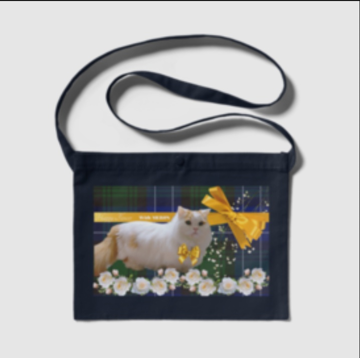 ぷりめろサコッシュ「Happy Flower With MERON」ホワイトデー2024'Special Edition カラー4展開