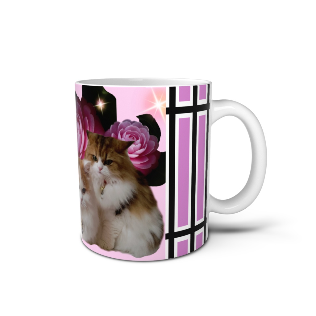 ぷりめろマグカップ「I LOVE YOU」ShirakababiraさんFLOWERフォトコラボシリーズ