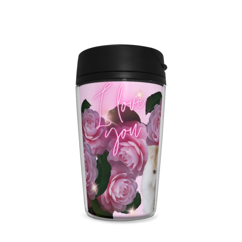 ぷりめろタンブラー「I LOVE YOU」ShirakababiraさんFLOWERフォトコラボシリーズ