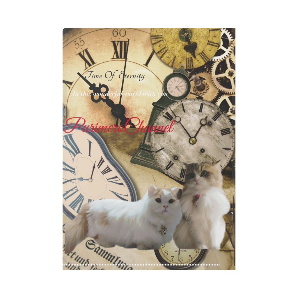 ぷりめろクリアファイル「Time Of Eternity」A4サイズ