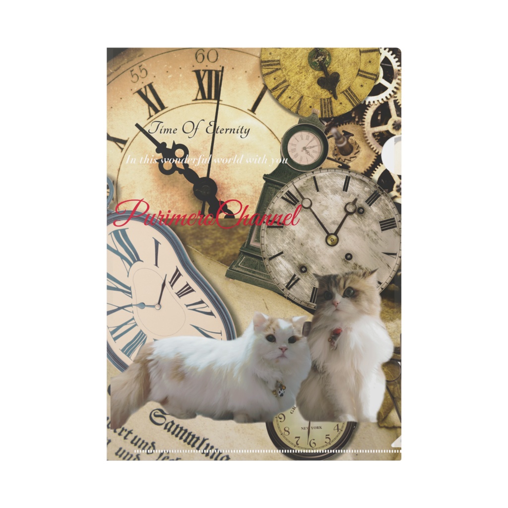 ぷりめろクリアファイル「Time Of Eternity」A4サイズ