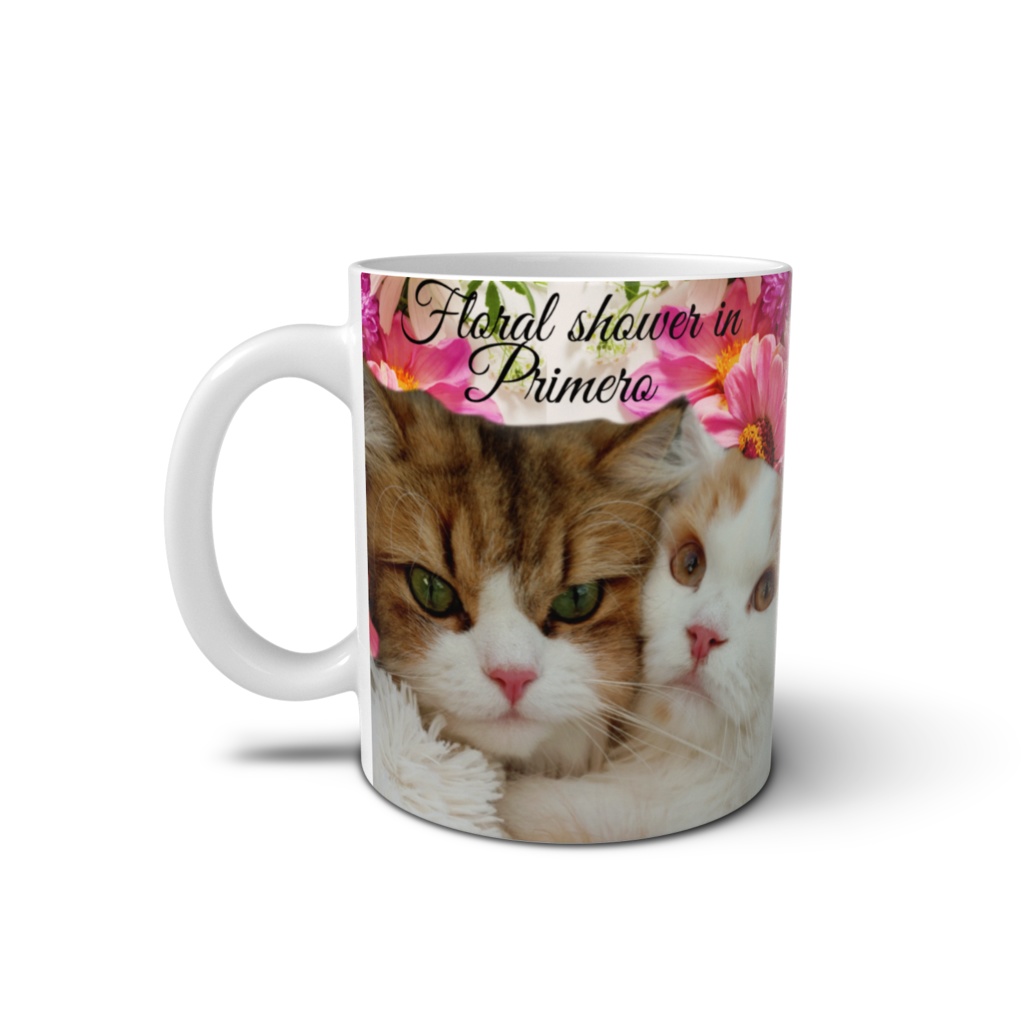 ぷりめろマグカップ「Floral ♥Shower in PURIMERO」