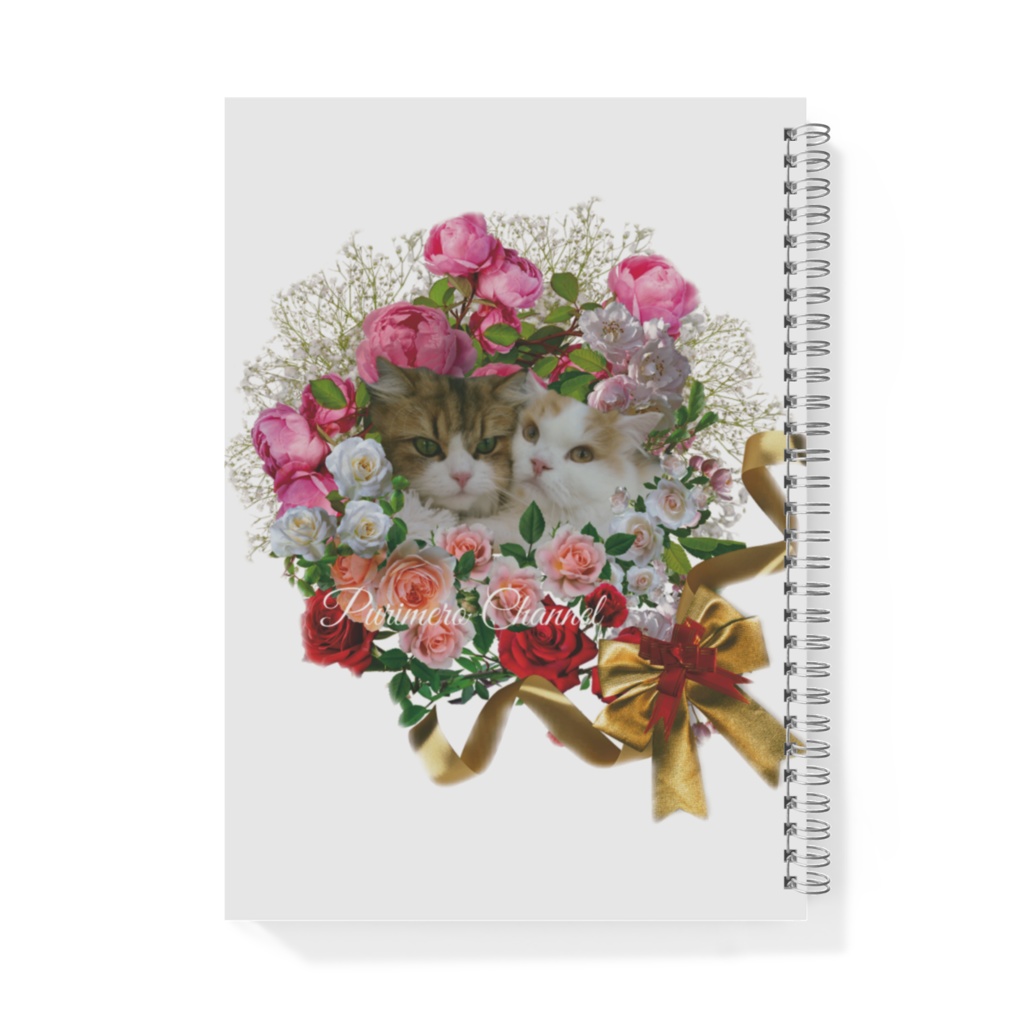 ぷりめろリングノート「Floral ♥Shower in PURIMERO」サイズ2展開:B5サイズ/A5サイズ