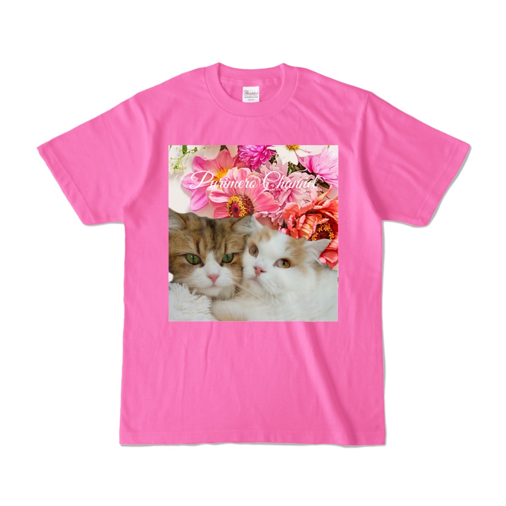  ぷりめろカラーTシャツ 「Floral ♥Shower in PURIMERO」  6色展開/他にも色有り全22色