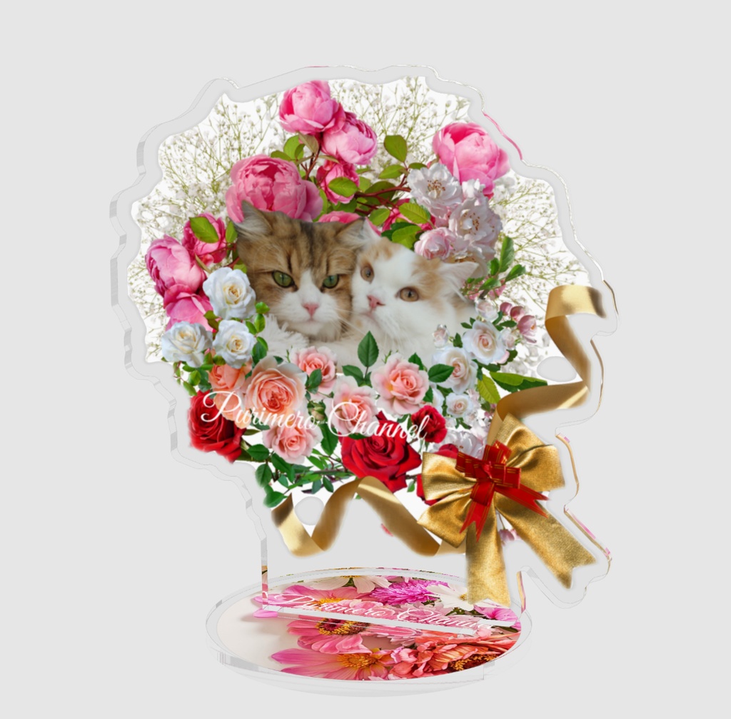 ぷりめろアクリルフィギア「Floral ♥Shower in PURIMERO」サイズ4展開:50/70/100/160