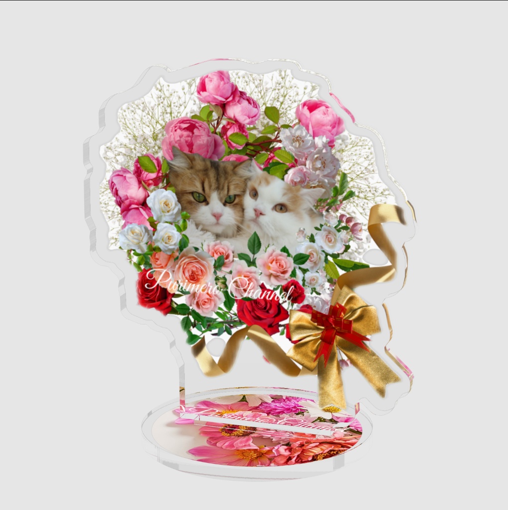 ぷりめろアクリルフィギア「Floral ♥Shower in PURIMERO」サイズ4展開:50/70/100/160