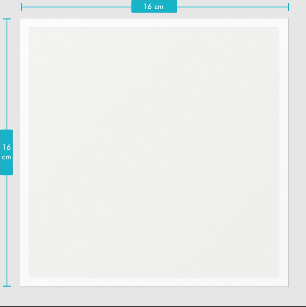 ぷりめろステッカー「ぷりめろアソートA」サイズ:2展開100㎜×100㎜枠/160㎜×160㎜枠