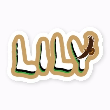 LILY ロゴステッカー