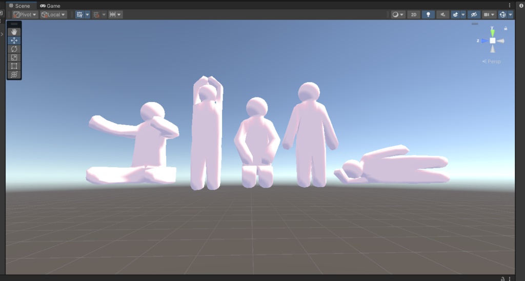 【VRChat想定】ぶいっちゃカメレオン