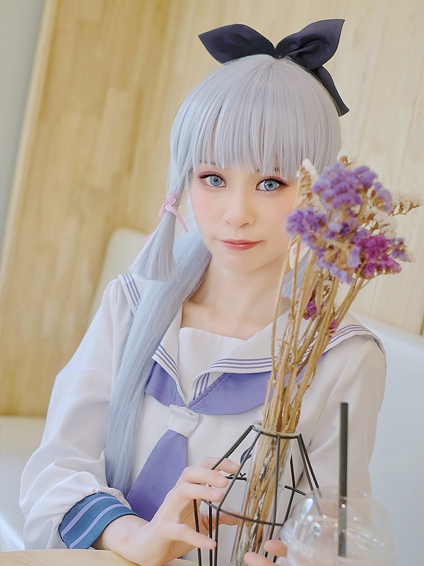 Genshin Impact - Ayaka JK ver. チェキ