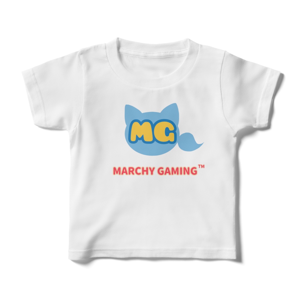 キッズTシャツ マーチィゲーミングロゴ(ねこ)