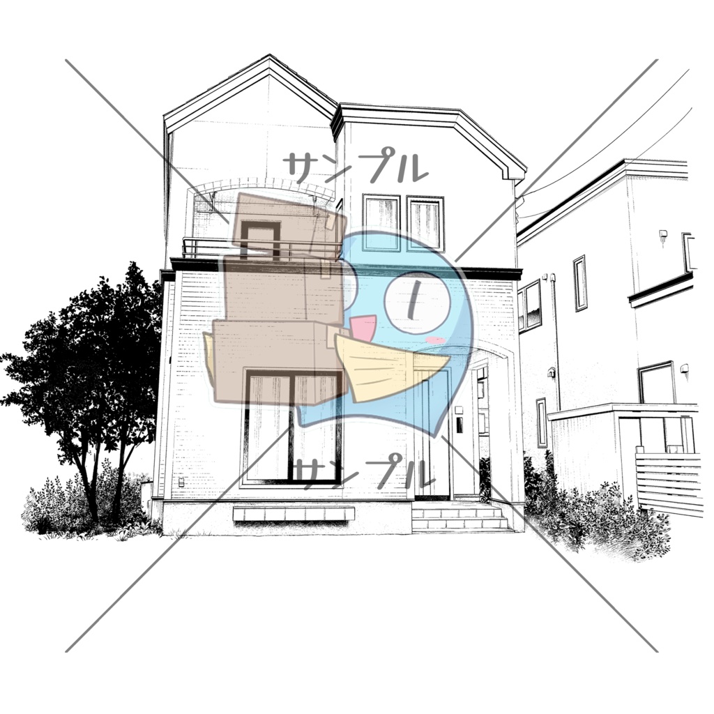 漫画背景素材②