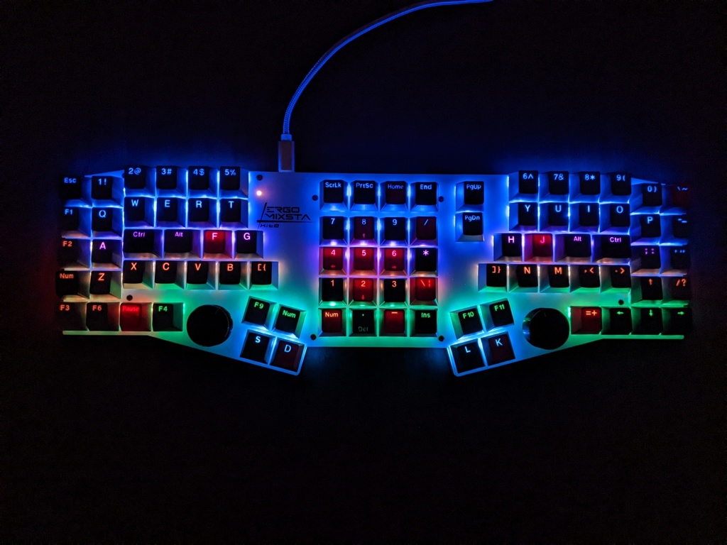 Ergomixsta kite-E 【自作キーボードキット】