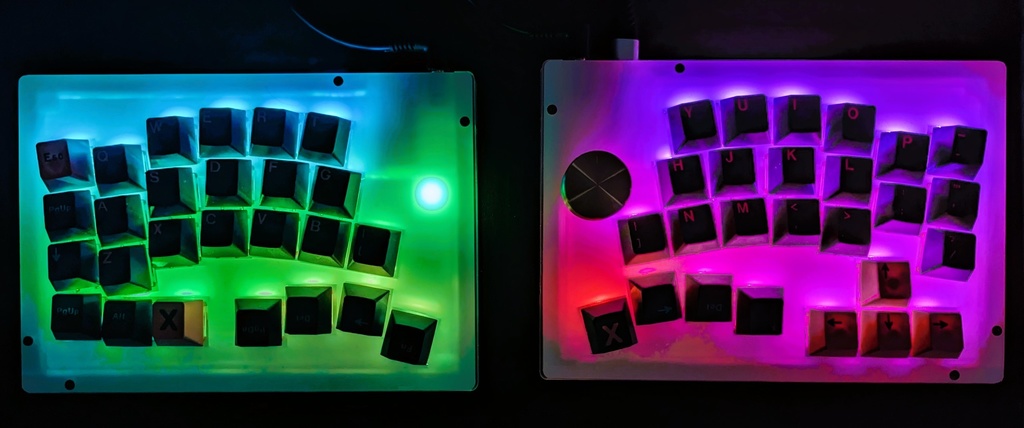 Sazanami Split 【自作キーボードキット】