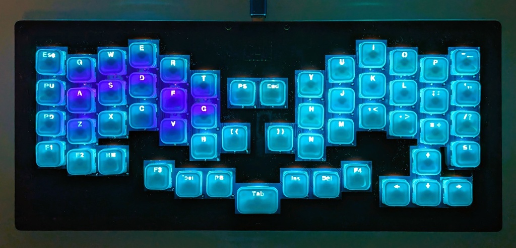 OZ -THE THIN-【自作キーボードキット】