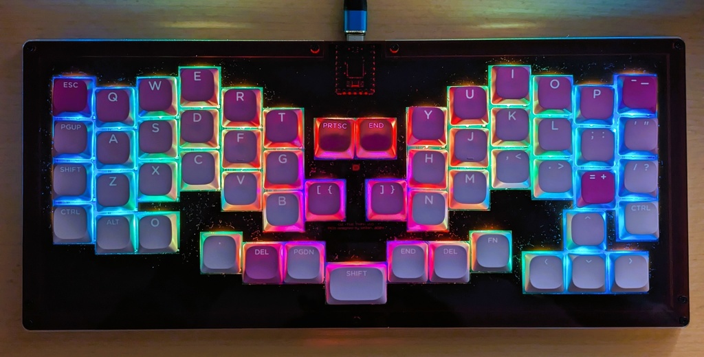 OZ -THE THIN-【自作キーボードキット】