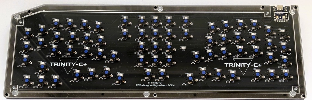 TRINITY-C+【自作キーボードキット】