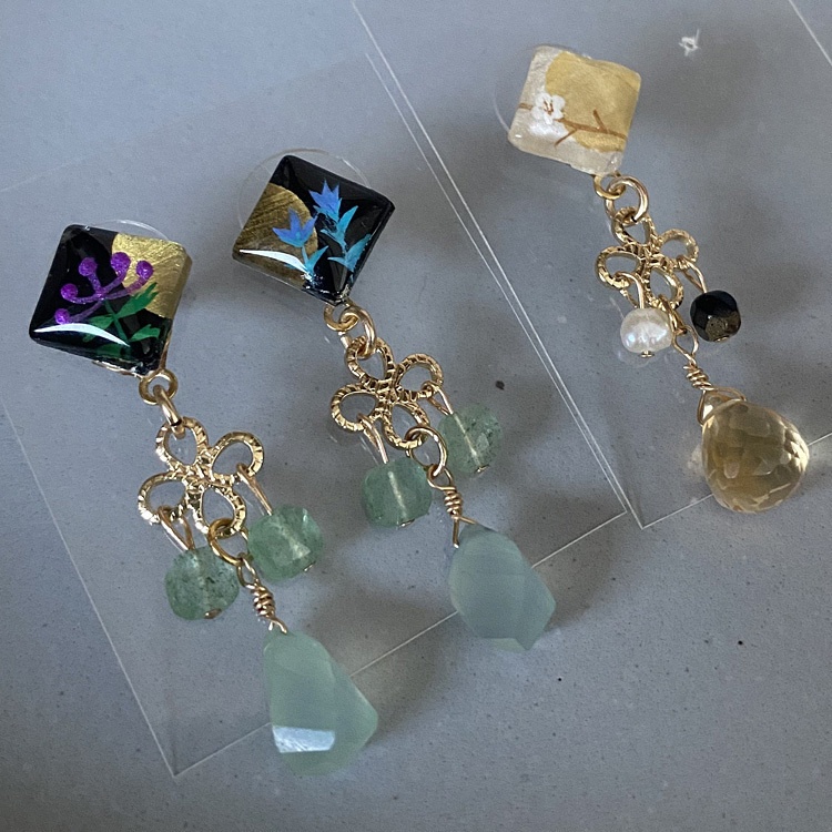 【7/12(水)22時販売】源氏兄弟イメージピアス(KANI 花華ver.)