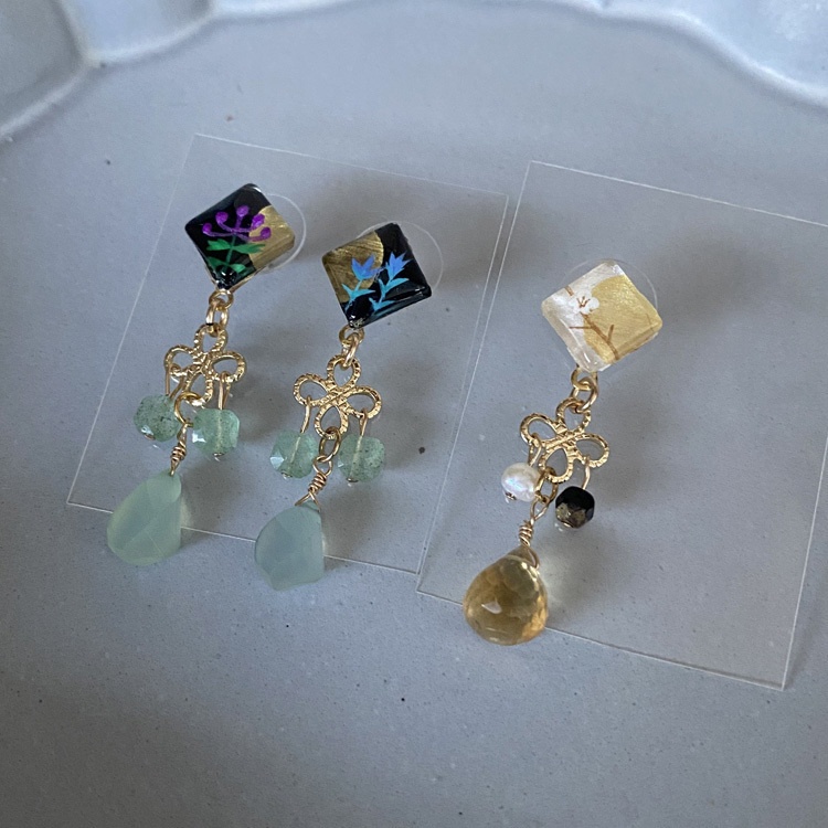 【7/12(水)22時販売】源氏兄弟イメージピアス(KANI 花華ver.)