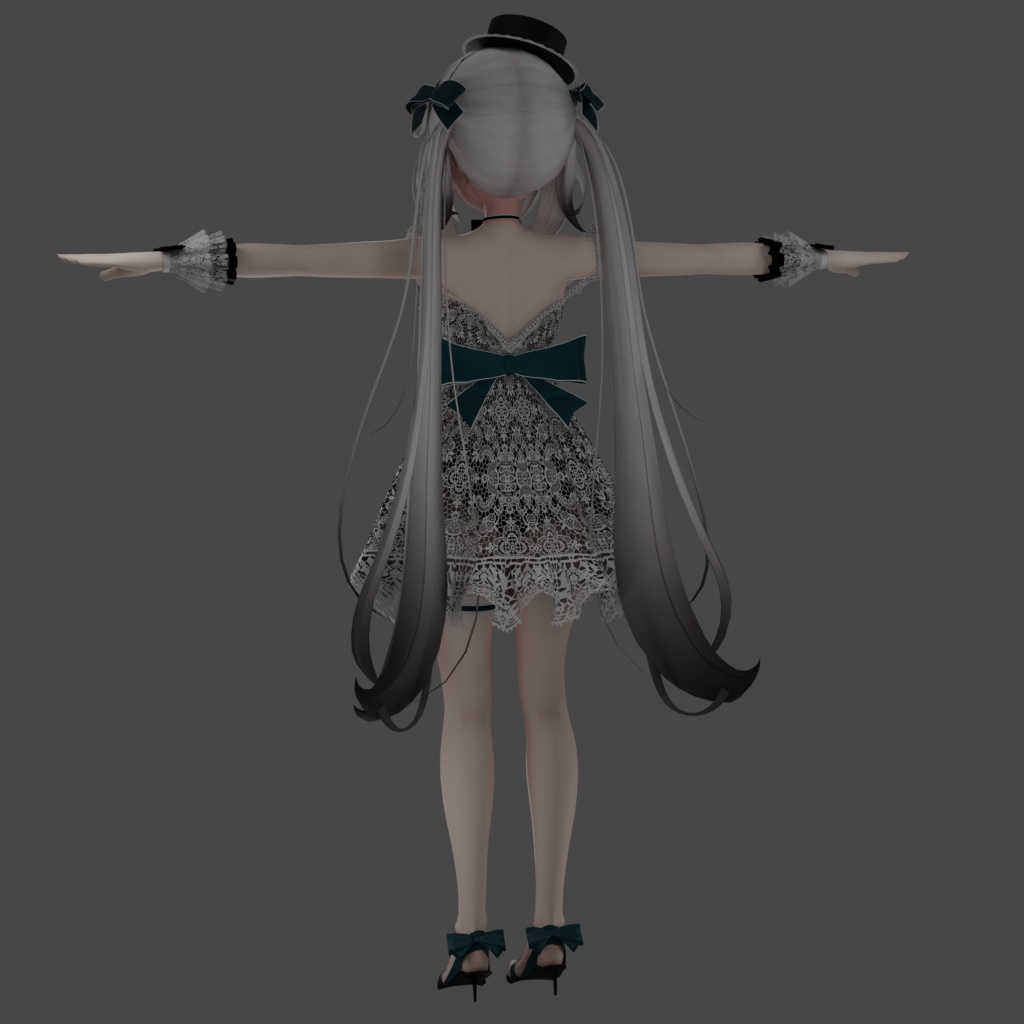 【50%OFF】舞夜用フリルドレス フルセット版 ( Frilled Dress Full Set Version for Maya )