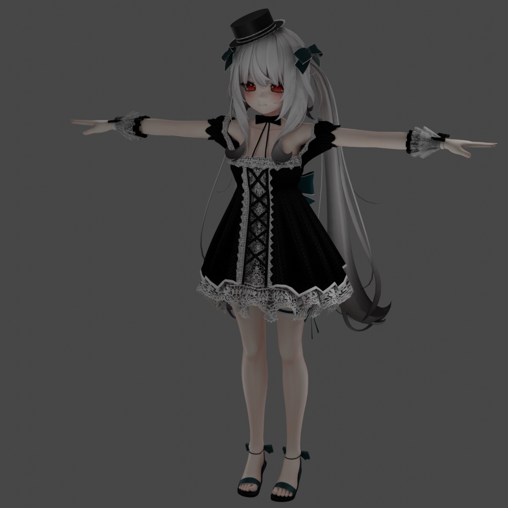 【50%OFF】舞夜用フリルドレス フルセット版 ( Frilled Dress Full Set Version for Maya )