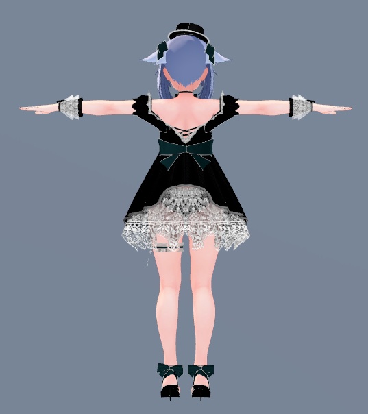 【50%OFF】桔梗用フリルドレス フルセット版 ( Frilled Dress Full Set Version for Kikyo )