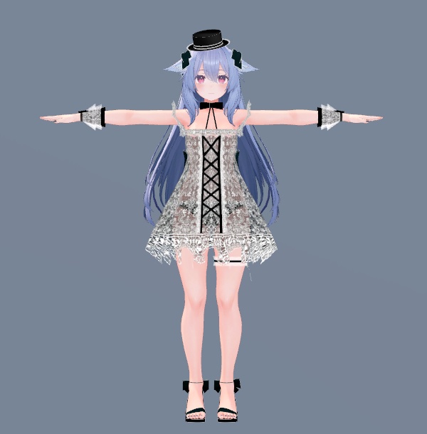 【50%OFF】桔梗用フリルドレス フルセット版 ( Frilled Dress Full Set Version for Kikyo )