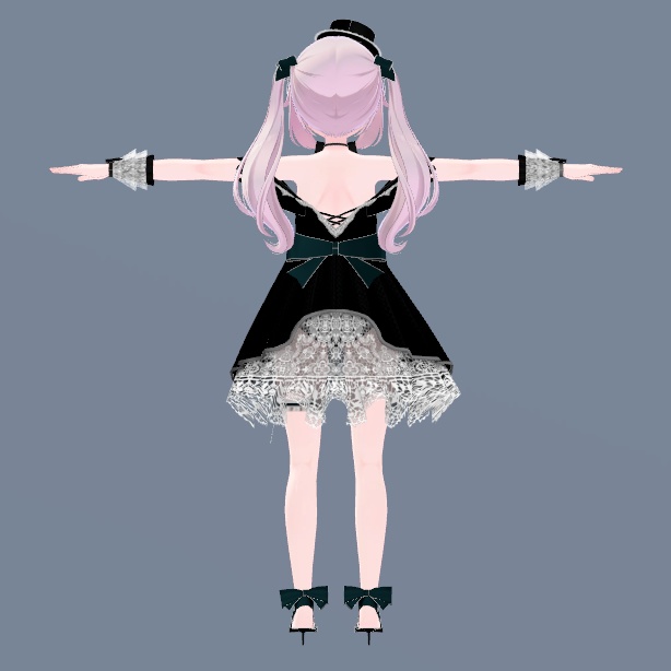 【50%OFF】カリン用フリルドレス フルセット版 ( Frilled Dress Full Set Version for Karin )