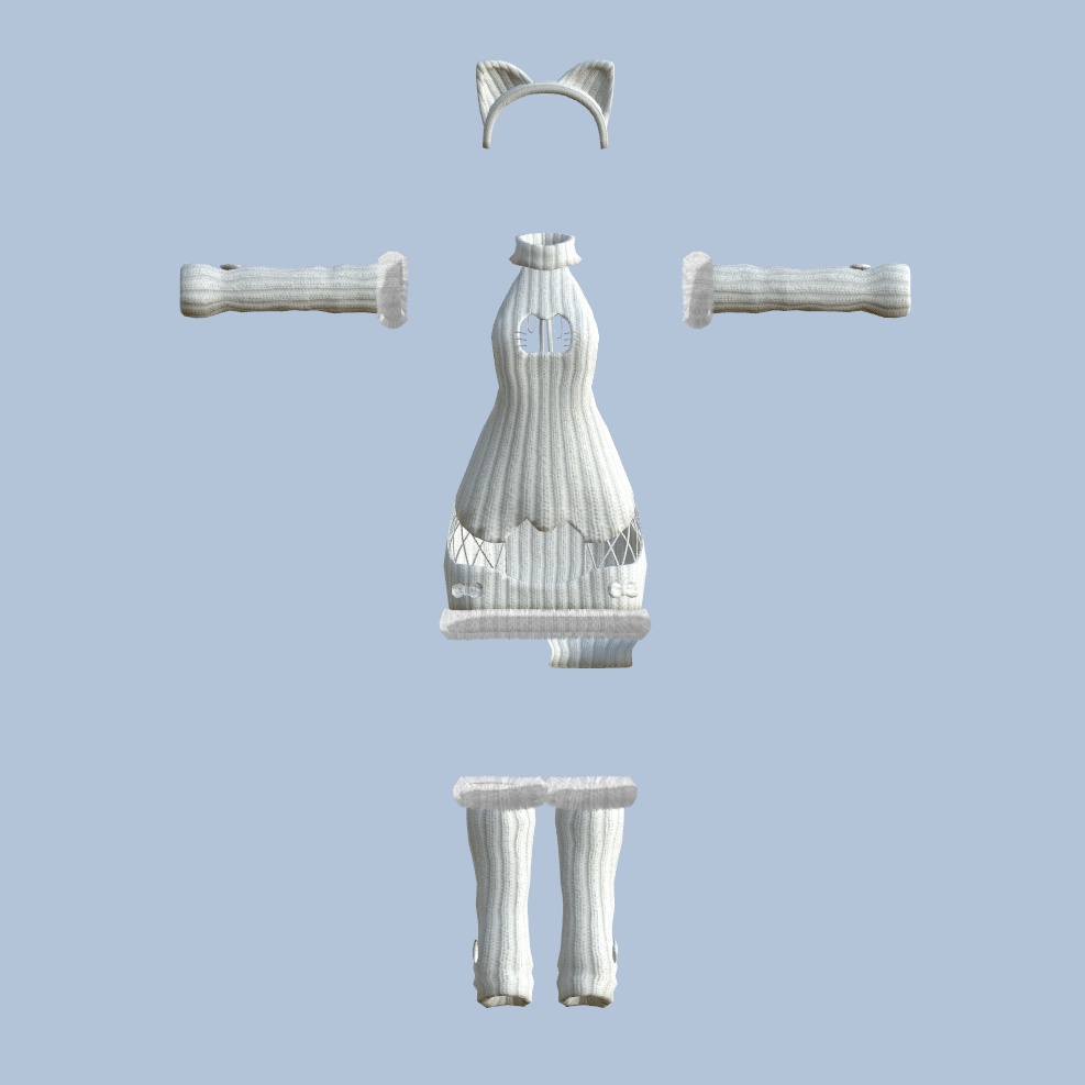 【50%OFF】舞夜用どーていをXXするねこセーター ( Dotei Cat Sweater for Maya )