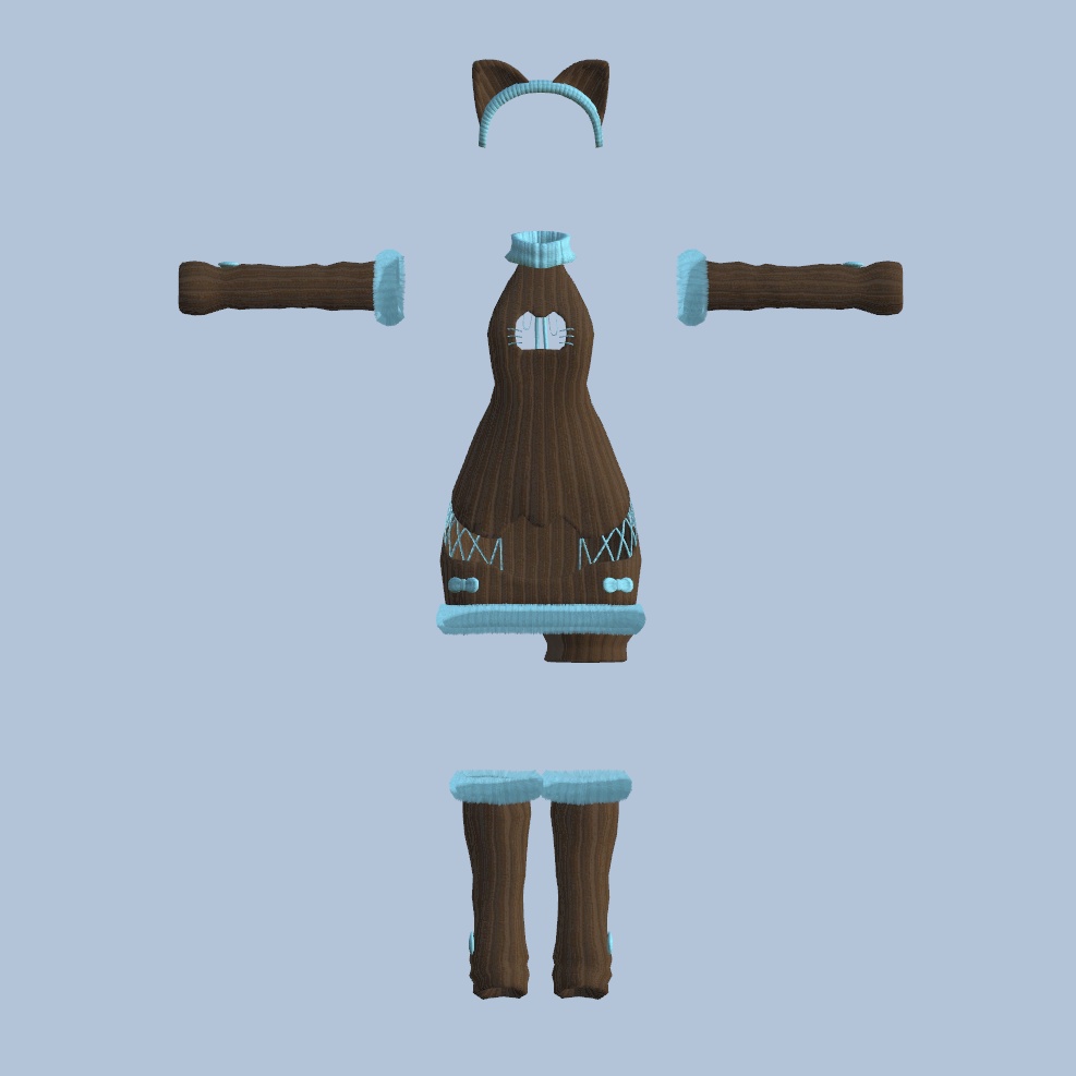 【50%OFF】舞夜用どーていをXXするねこセーター ( Dotei Cat Sweater for Maya )