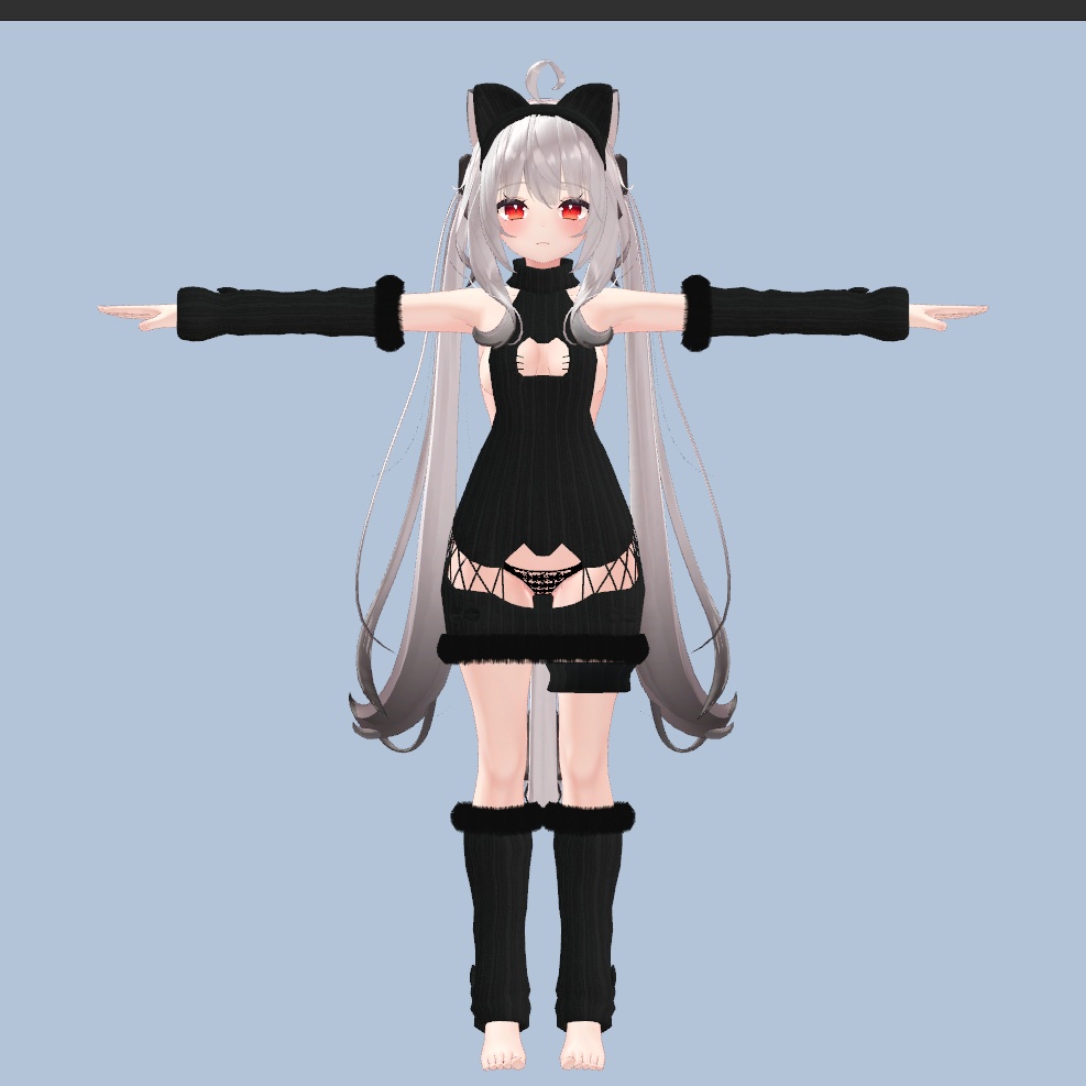 【50%OFF】舞夜用どーていをXXするねこセーター ( Dotei Cat Sweater for Maya )