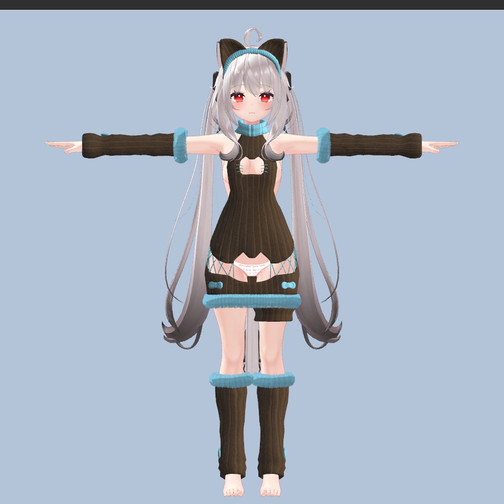 【50%OFF】舞夜用どーていをXXするねこセーター ( Dotei Cat Sweater for Maya )